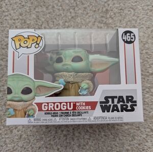 Funko Pop! Grogu with Cookies Figure